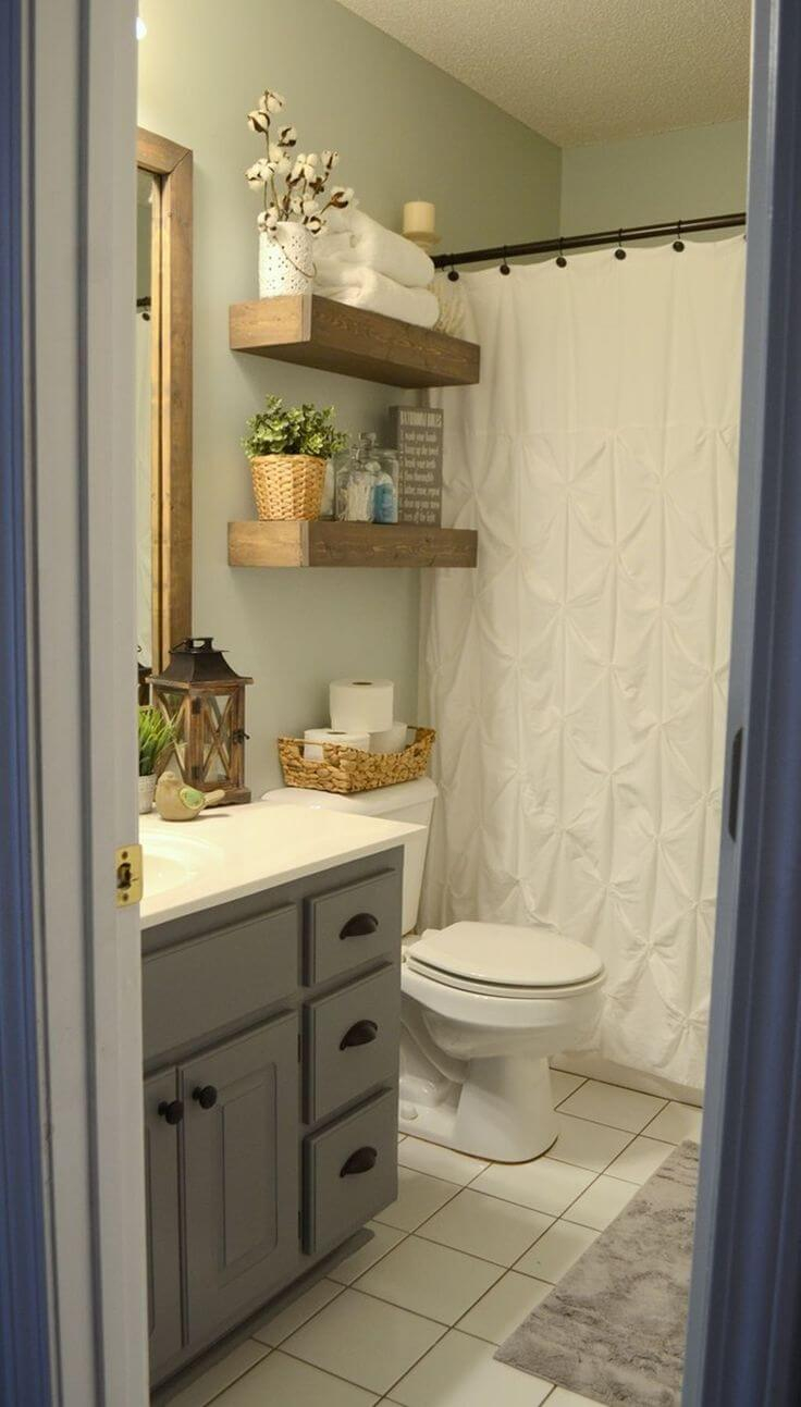 32 Best Over The Toilet Storage Ideas And Designs For 2019 for measurements 736 X 1293