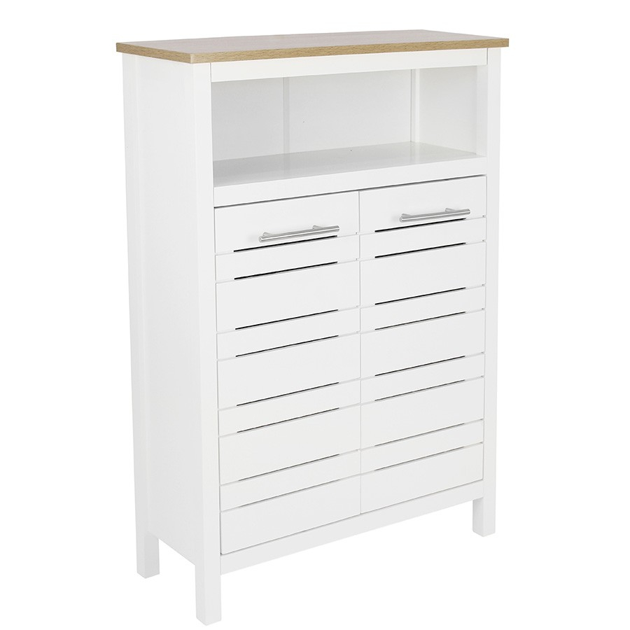 Alethea Bathroom Storage Cabinet White Oak pertaining to proportions 900 X 900