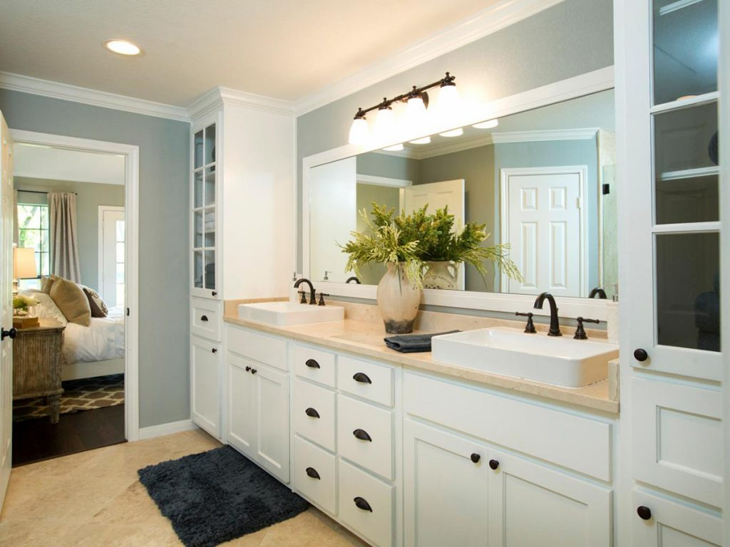 Bathroom Vanity And Countertop Storage Towers