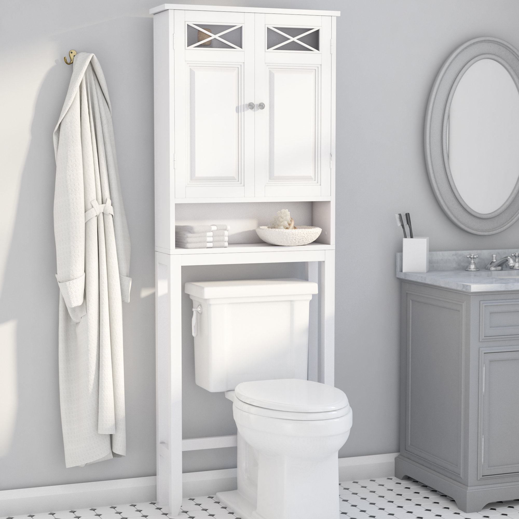 Roberts 25 W X 68 H Over The Toilet Storage pertaining to dimensions 2000 X 2000
