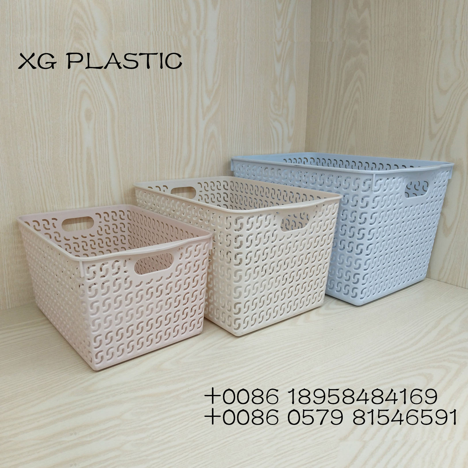 Supply Plastic Storage Baskets Bins Organizer With Handles for dimensions 1629 X 1629