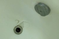 A Leaky Faucet Causing Peeling Chipping Around The Floor Drain inside measurements 1293 X 970