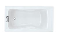 American Standard Evolution 5 Ft Left Drain Deep Soaking Tub With pertaining to sizing 1000 X 1000