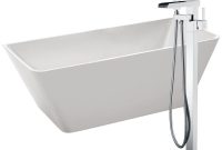 Anzzi Zenith 67 In Acrylic Flatbottom Non Whirlpool Bathtub In within sizing 1000 X 1000