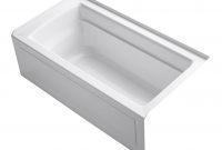 Archer 60 X 32 Alcove Soaking Bathtub Reviews Allmodern with regard to dimensions 2229 X 2066