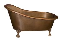 Barclay Cotsn59 Sac Ac Antique Copper Slipper Tub 59 Antique throughout measurements 1000 X 1000