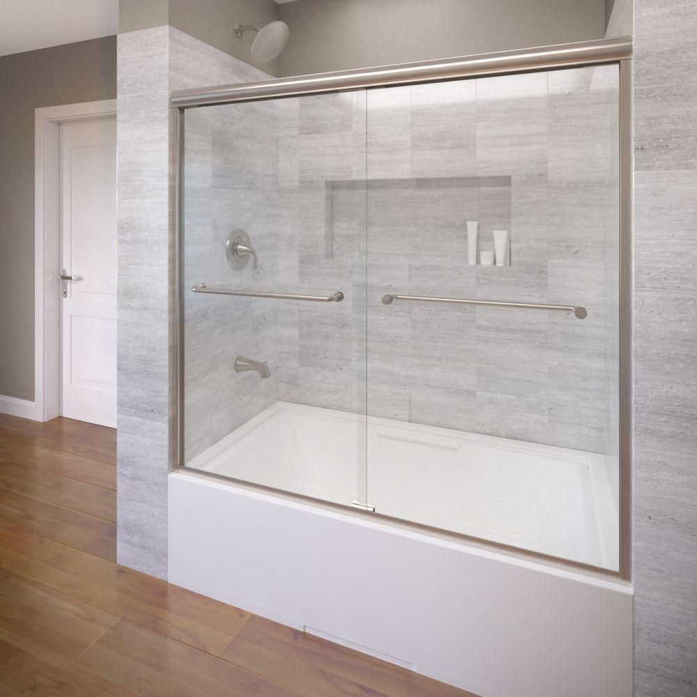 Basco Infinity 58 12 In X 57 In Aquaglidexp Clear Semi Framed in sizing 1000 X 1000