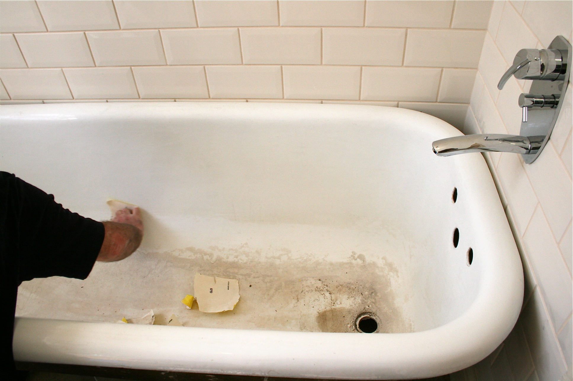 Bath Enamel Polishing The Bath Resurfacing Specialist pertaining to proportions 1936 X 1288