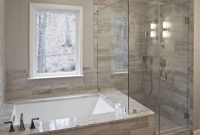 Bathroom Remodel Craftworks Contruction Glass Enclosed Shower pertaining to sizing 3696 X 2922