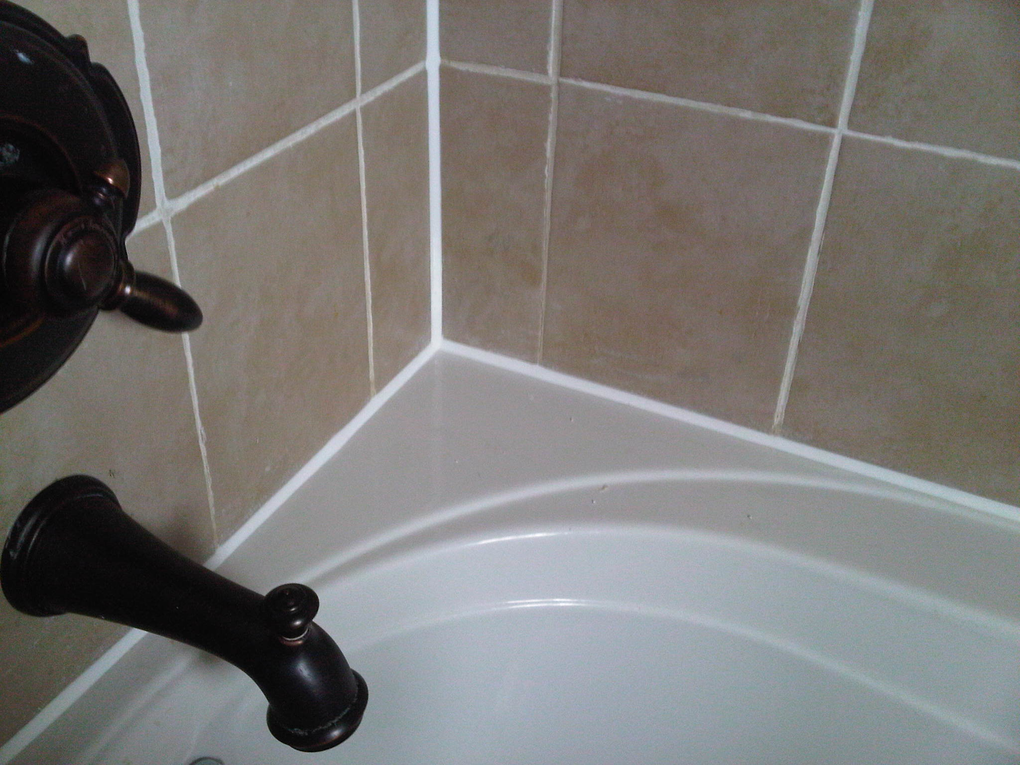 caulking gap bathroom sink