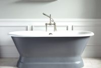 Bathtub 66 Inch Bathtub Pedestal Tub Dark Gray Surround 66 Inch intended for measurements 900 X 900