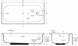 Bathtub Sizes And Styles Modern Cdbossington Interior Design inside dimensions 1280 X 768