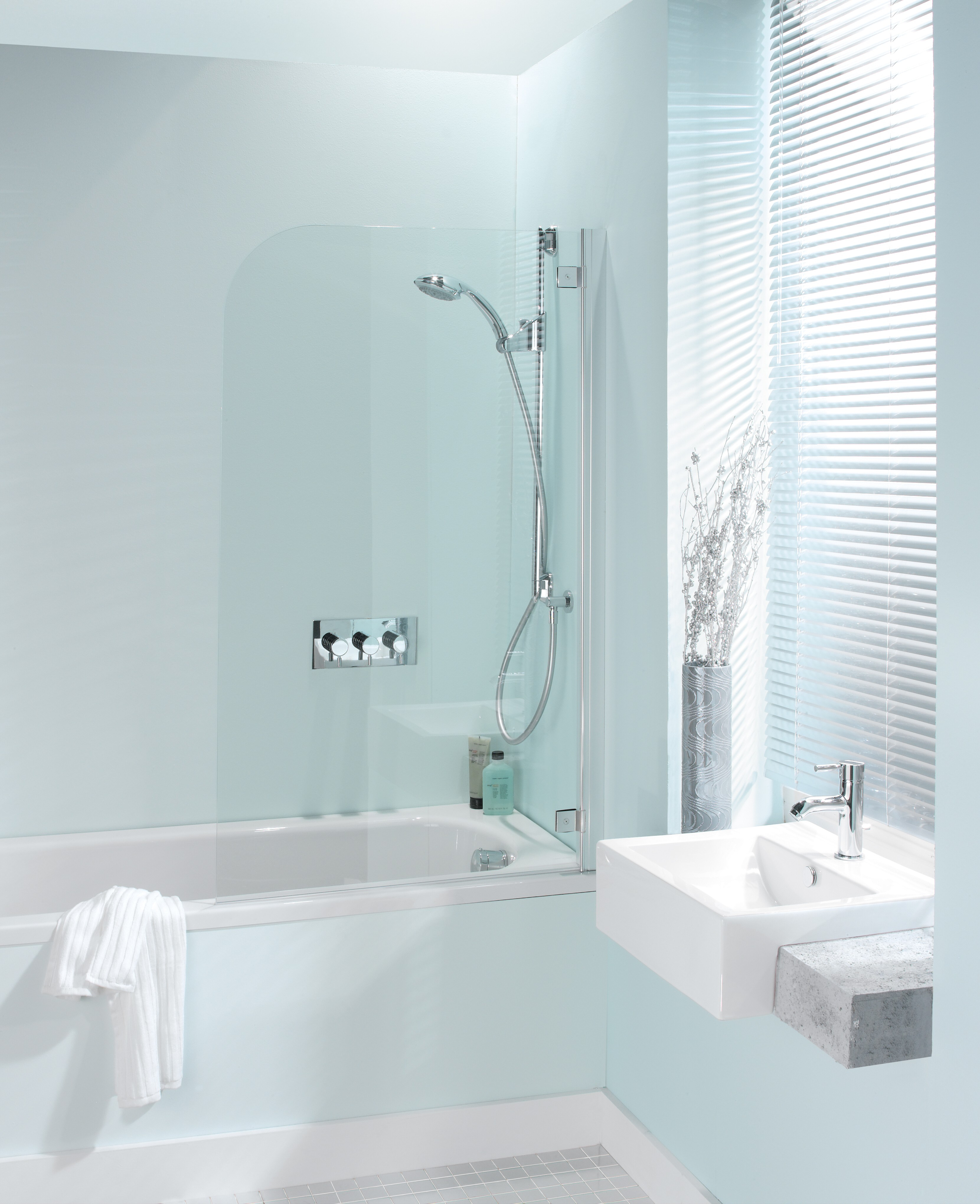 Bathtub With Half Glass Wall Glass Designs throughout dimensions 3320 X 4076