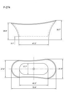 Bathtubs Idea Awesome Bathtub Measurements Bathtub Measurements inside sizing 800 X 1106