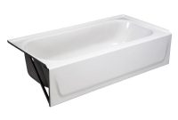 Bootz Industries Aloha 60 In Left Drain Rectangular Alcove Soaking intended for proportions 1000 X 1000