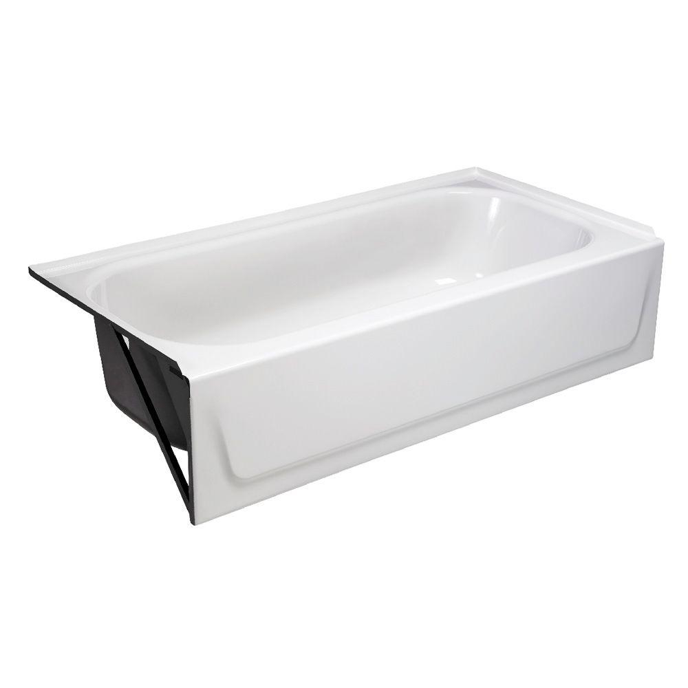 Bootz Industries Aloha 60 In Left Drain Rectangular Alcove Soaking intended for proportions 1000 X 1000