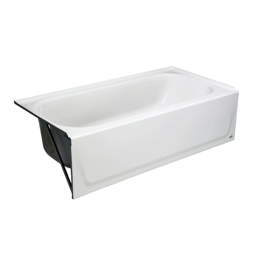 Bootz Industries Maui 60 In Left Drain Rectangular Alcove Soaking with regard to dimensions 1000 X 1000