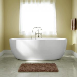 Boyce Freestanding Acrylic Tub Attractive 56 Inch Tub 2 Blog4 within sizing 1245 X 1245