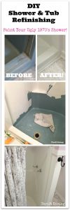 Diy Shower And Tub Refinishing I Painted My Old 1970s Shower within size 763 X 2293