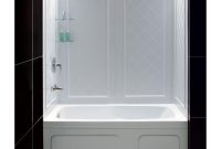 Dreamline Qwall Tub 28 32 In D X 56 To 60 In W X 60 In H 4 Piece with regard to sizing 1000 X 1000
