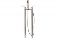Dyconn Sleek Free Standing Bathtub Filler Faucet With Hand Shower for sizing 2500 X 2500