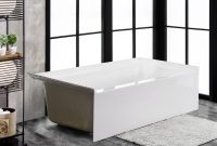 Florence 60 X 34 Alcove Acrylic Soaking Bathtub With Left Drain pertaining to proportions 1200 X 1200