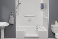 Fort Lauderdale Step Thru Insert Shower Replacement Bathrooms Plus with regard to dimensions 1200 X 900