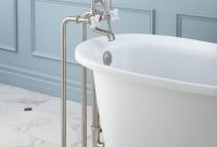 Freestanding Telephone Tub Faucet Supplies And Drain Porcelain for sizing 1500 X 1500