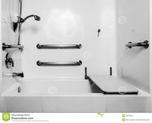 Handicap Bath Stock Image Image Of Seat Interior Accessible pertaining to measurements 1300 X 1050