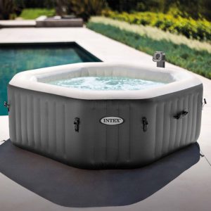 Inflatable Hot Tub Jacuzzi Spa 4 Person Portable Massage Jets with regard to proportions 2000 X 2000