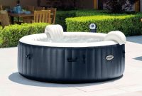 Intex Pure Spa 4 Person Inflatable Portable Heated Bubble Hot Tub for measurements 1600 X 1066