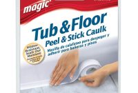 Magic Tub And Floor Peel Stick Caulk Strip In White 1 14 In X 5 throughout measurements 1000 X 1000