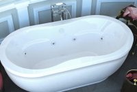 Monet 34x71 In Freestanding Air Whirlpool Jetted Bathtub White in size 2241 X 2001