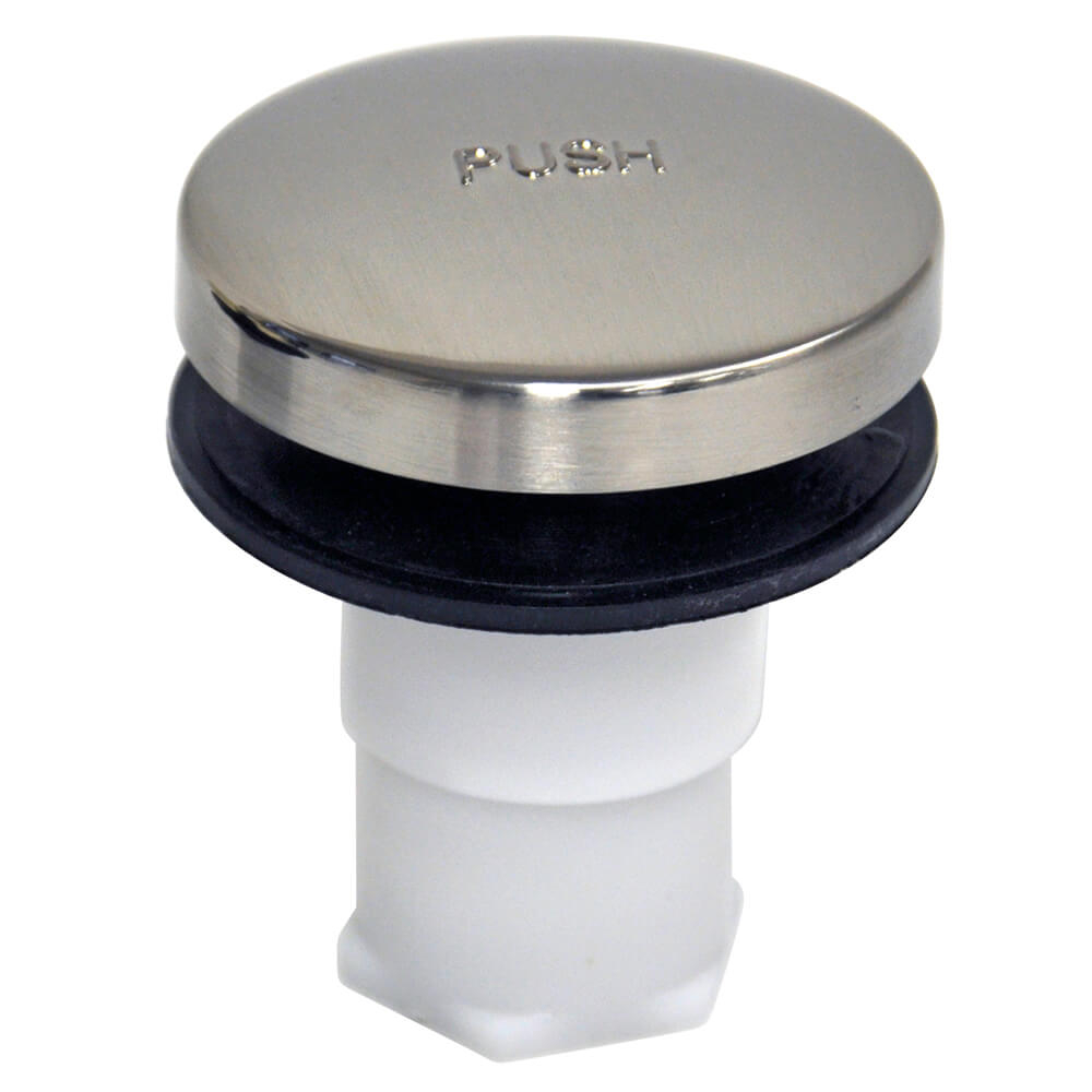 Multi Fit Touch Toe Bathtub Drain Stopper In Brushed Nickel Danco pertaining to measurements 1000 X 1000