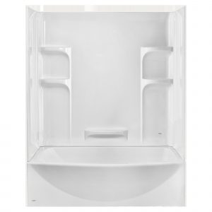 Ovation Curved 3 Piece Bathtub Wall Set American Standard intended for sizing 2000 X 2000