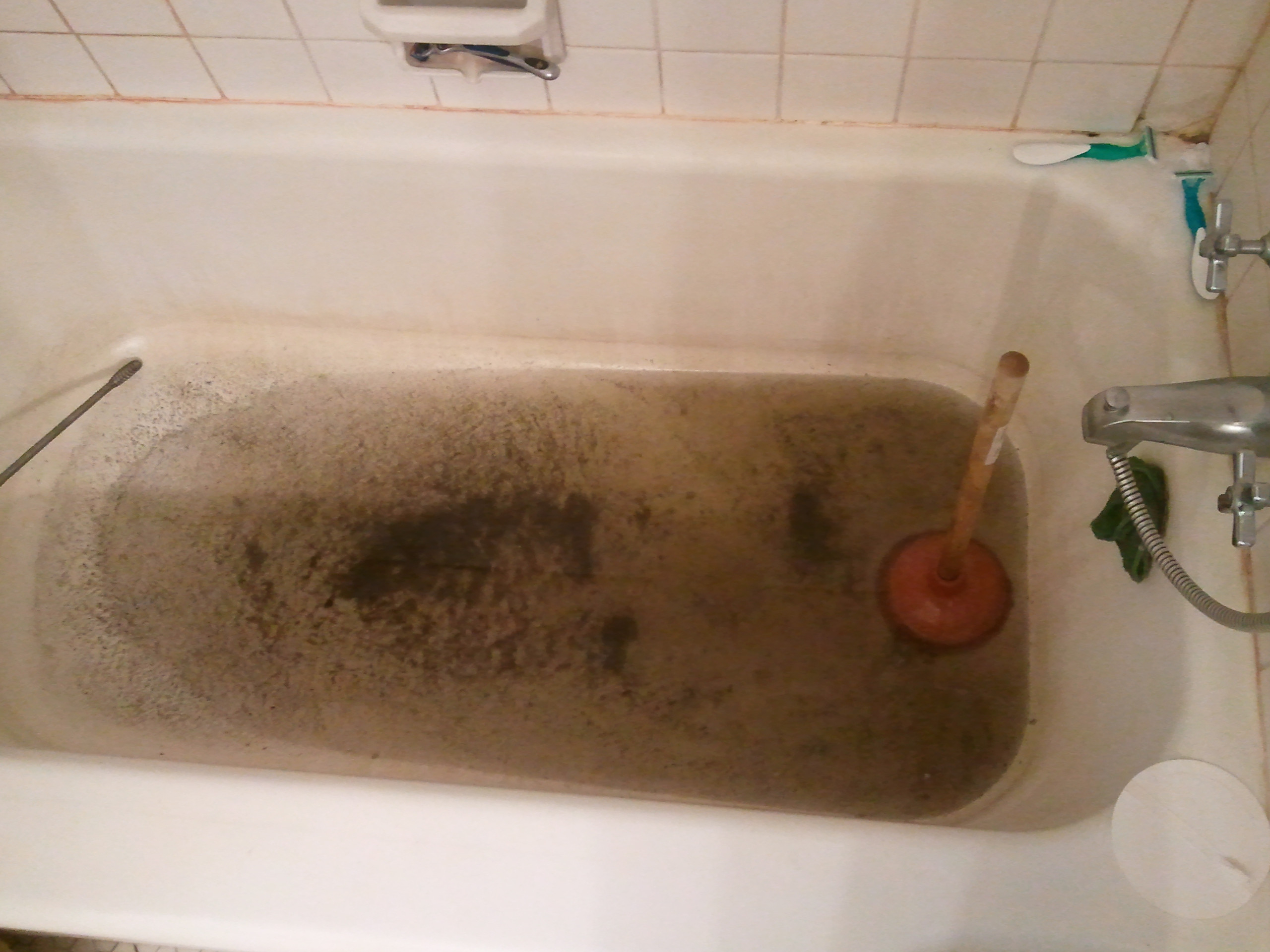 Plumbers My Tub Is Completely Backed Up Water Doesnt Go Down The in measurements 2560 X 1920