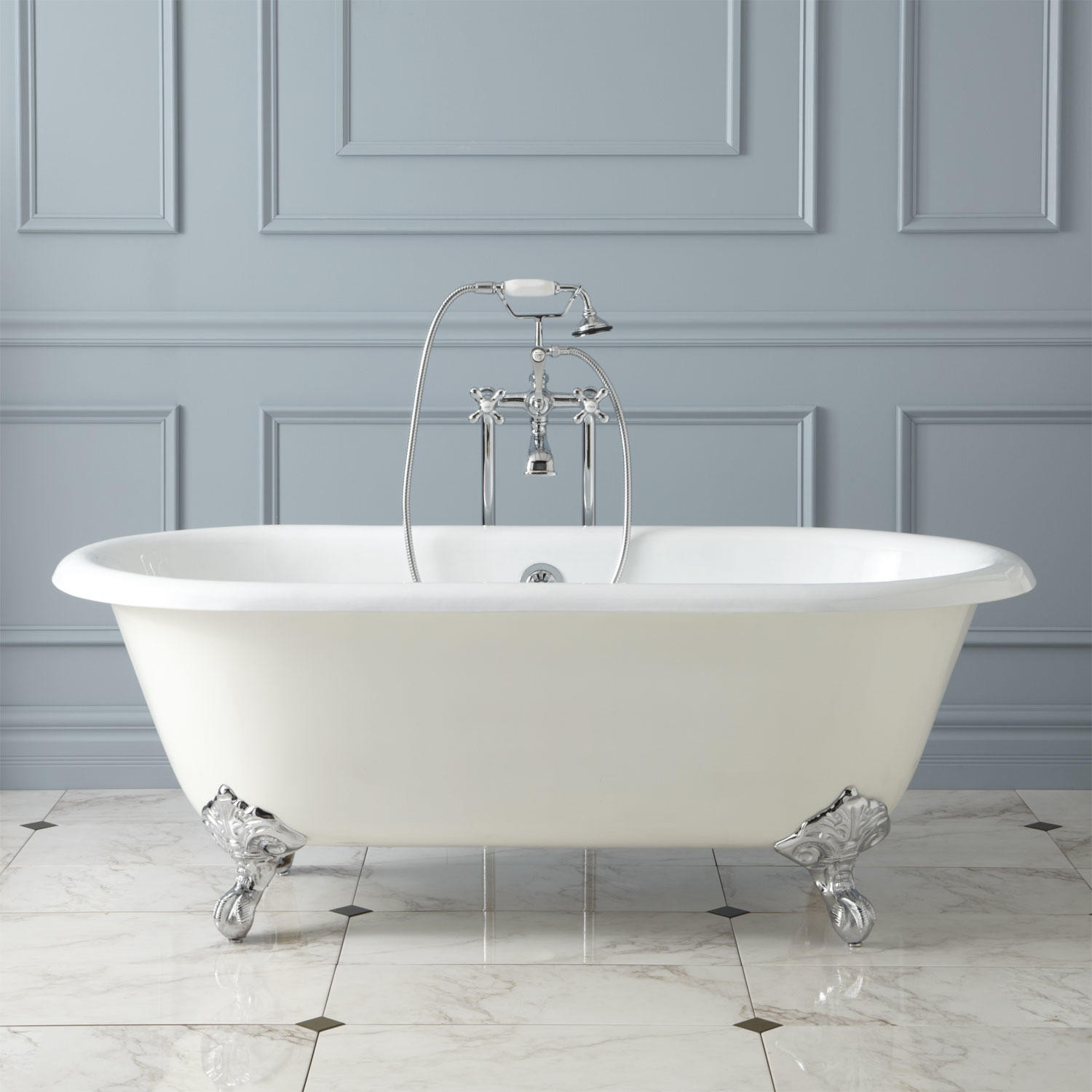 Ralston Cast Iron Clawfoot Tub Imperial Feet Bathroom regarding size 1500 X 1500