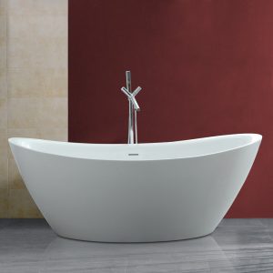 Randolph Morris 71 Inch Acrylic Double Slipper Freestanding Tub No pertaining to dimensions 1000 X 1000