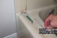 Removing Silicone Caulk Adhesive Residue After Taking Out Shower intended for dimensions 1920 X 1080
