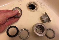 Replacing The Tub Drain Flange In A 1988 Avion 34x Travel Trailer intended for measurements 1280 X 720