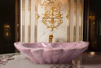 Rose Quartz Crystal Hand Carved Bathtub Baldi Firenze 1867 Made regarding sizing 3000 X 2855