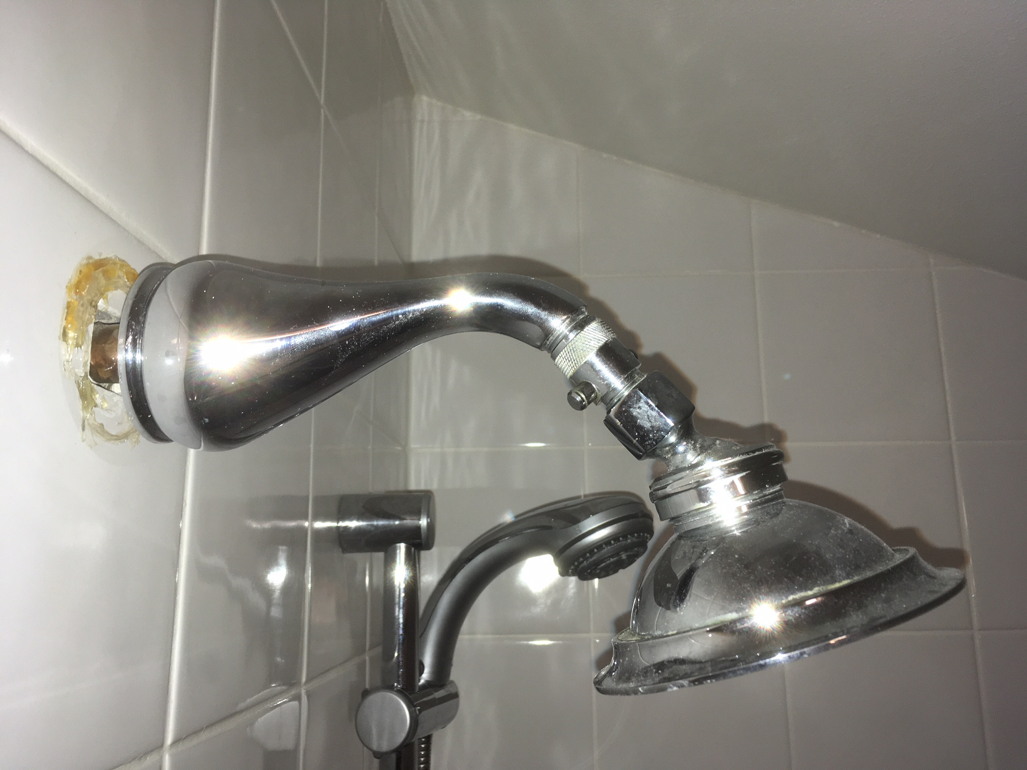 Shower Arm Thread Sticking Out Of Wall Is Too Long Home regarding measurements 2016 X 1512