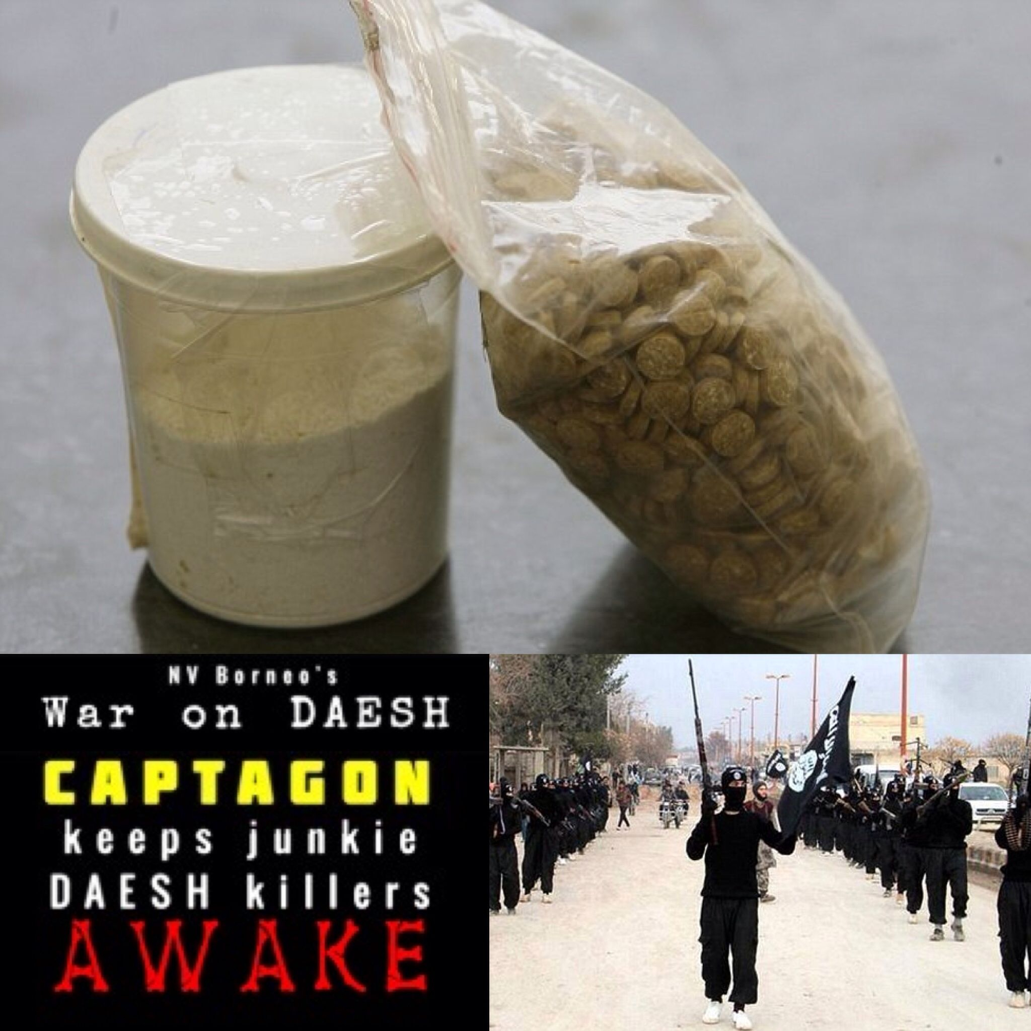 Shown Above Daesh Stashes Of Coke In Vial And Captagon Peshmerga throughout size 2048 X 2048