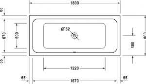 Standard Size Ofb Dimensions For Bathroom Decoration Ideas Common pertaining to measurements 1400 X 810