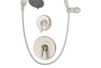 Symmons Elm 2 Handle 3 Spray Tub And Shower Faucet With Hand Shower inside measurements 1000 X 1000