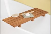 Teak Bathtub Tray Caddy Bathubs Home Decorating Ideas Mrz0zvj0ap throughout size 1036 X 1036