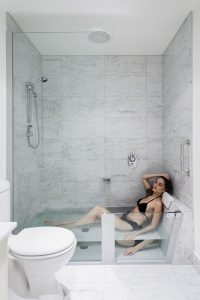 The Shower Easily Converts Into A Comfortable And Spacious Bath inside dimensions 800 X 1200