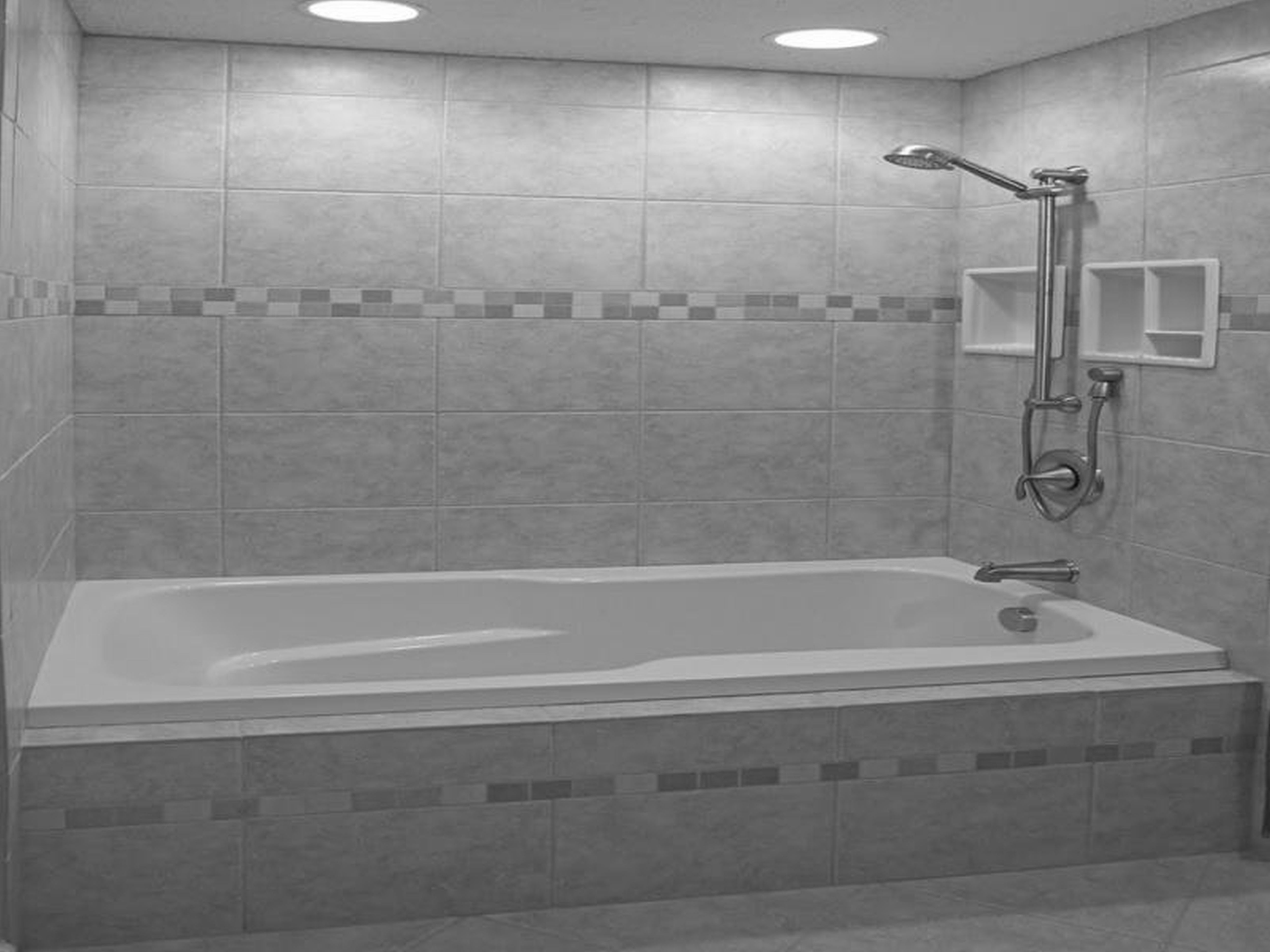 Top 69 Wonderful Shower Floor Tile Ideas Bathtub Bathroom Design inside size 5000 X 3750