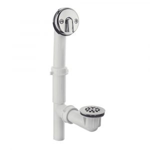 Trip Lever Tub Drain Kit With Chrome Trim Danco for sizing 1000 X 1000