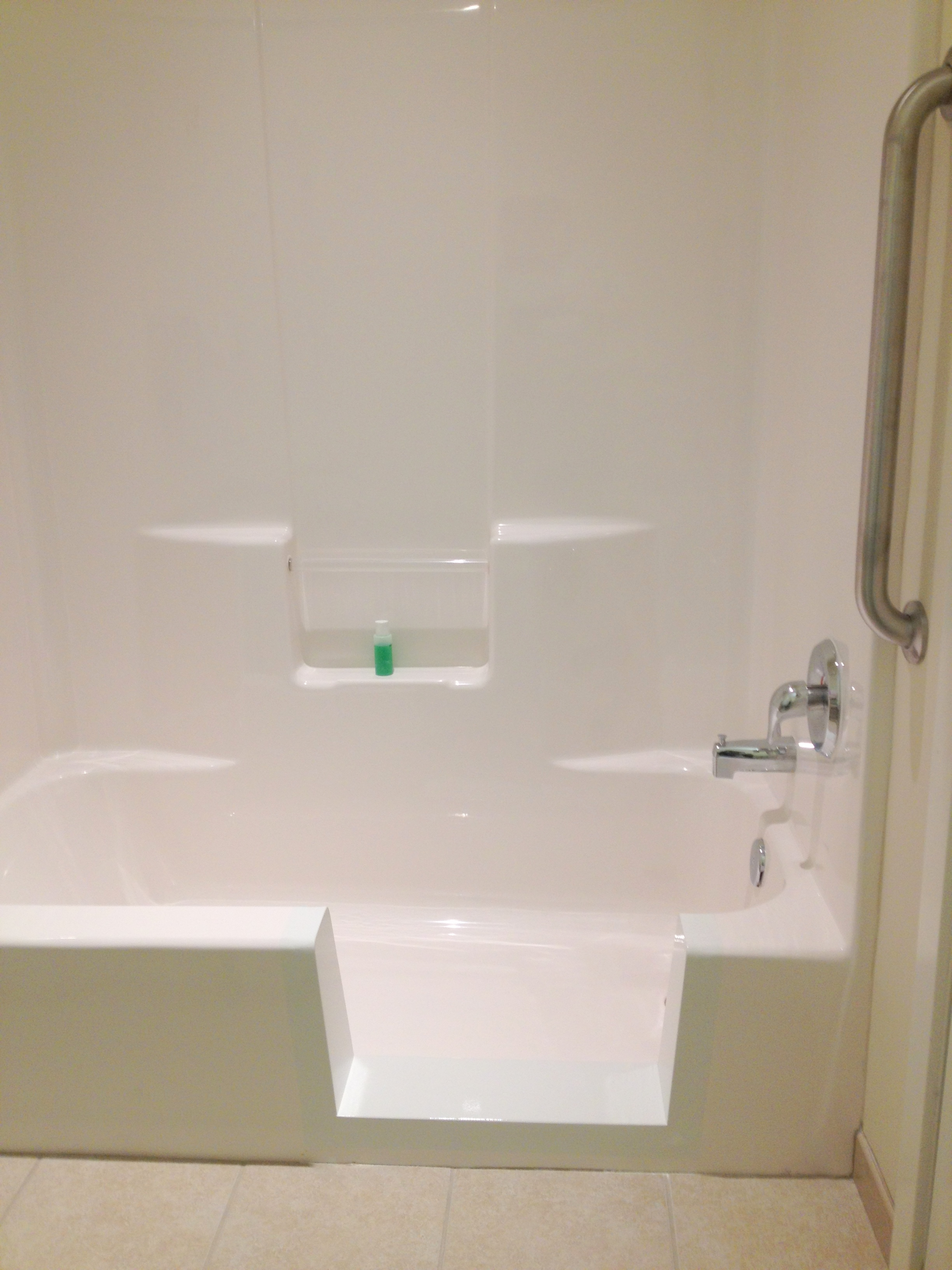 Tub Cut Out Conversion For Bergen County Nj Senior Redecor Shower throughout sizing 2448 X 3264